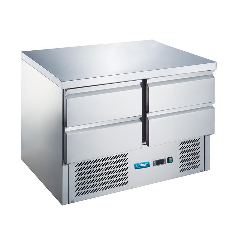 Maestro CRS90G-4D 4 DRAWER COMPACT COUNTER REFRIGERATOR