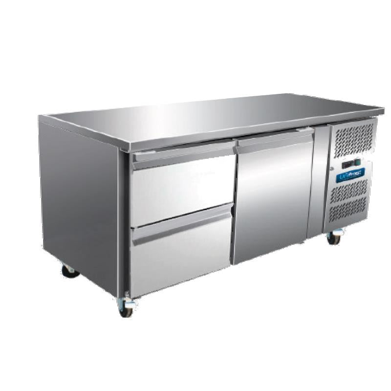 Maestro CR1360FT-2D 2 DOOR FLAT TOP COUNTER 1 DOOR 2 DRAWER