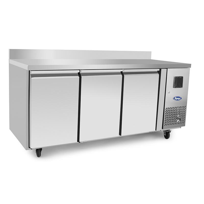Maestro FEPF3472GR-BS 3 DR COUNTER FREEZER WITH UPSTAND 1795MM