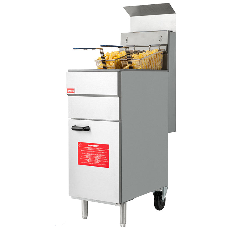 Maestro GF40L Twin Basket Fryer NAT or LPG
