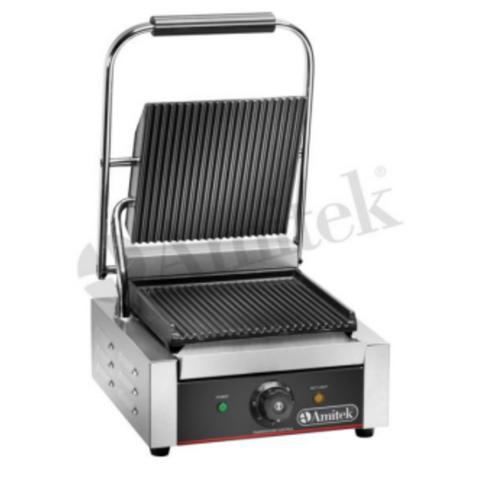 Cast iron contact grill PG25R2
