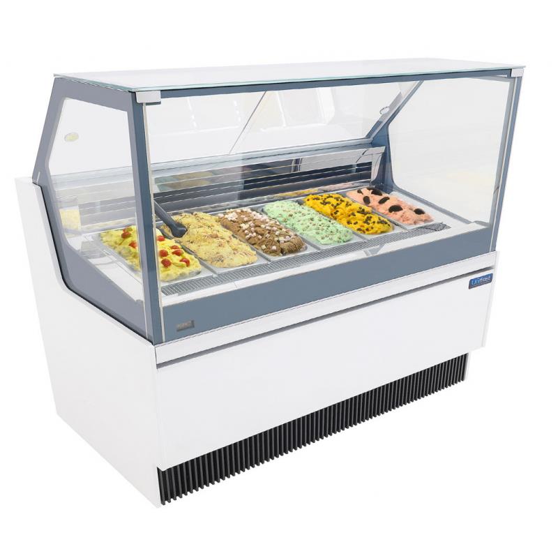 Maestro ICD66 GELATO 6 PAN DISPLAY + UNDERSTORAGE 1283*700*1280