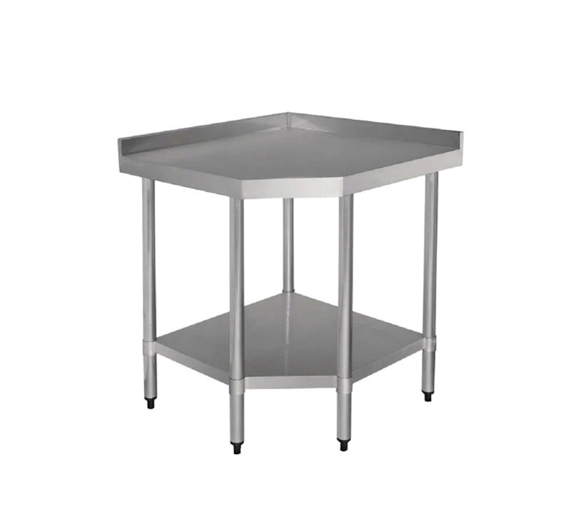 ATLAS COT9090 CORNER TABLE WITH UPSTAND 900*900*850 +60 FOR USE WITH 700MM TABLES