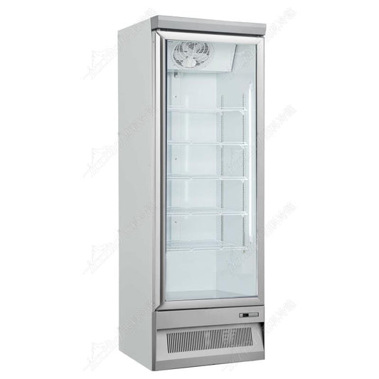 Maestro HVF1 SINGLE GLASS DOOR DISPLAY FREEZER 5 SHELVES 750*760*2003