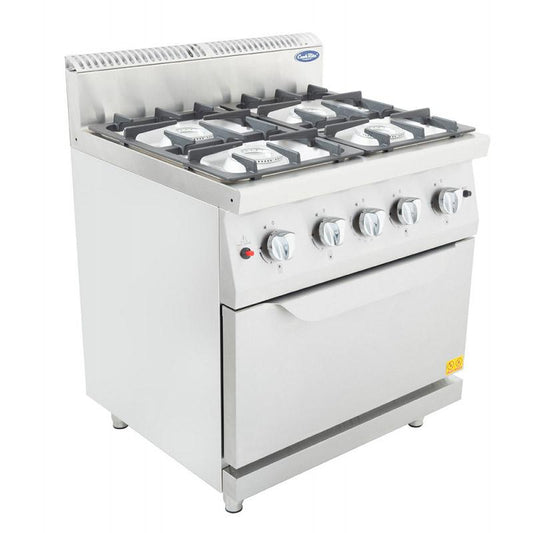 Maestro AT7G4BO-2 LPG 4 BURNER GAS RANGE AND OVEN